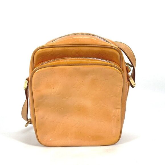 LOUIS VUITTON MonogramVernis Wooster Pochette Bag Crossbody Shoulder Bag - Picture 1 of 14